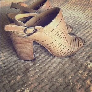 Lucky Brand Peep Toe Bootie